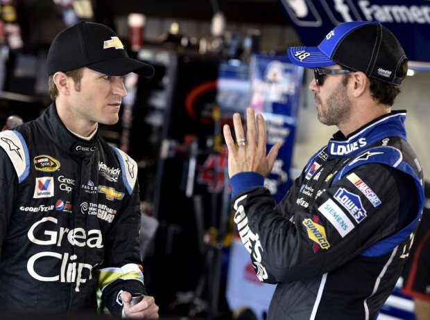 Jimmie Johnson, Kasey Kahne Jimmie Johnson, Kasey Kahne