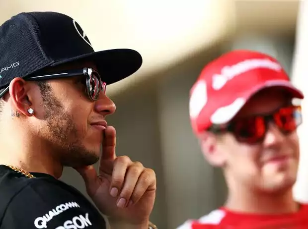 Lewis Hamilton, Sebastian Vettel Titel-Bild zur News: Lewis Hamilton, Sebastian Vettel