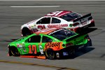 Danica Patrick (Stewart/Haas) und Ryan Newman (Childress) 