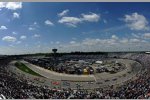 Race-Action unter blauem Himmel in Richmond