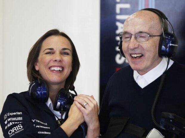 Claire Williams, Frank Williams Claire Williams, Frank Williams