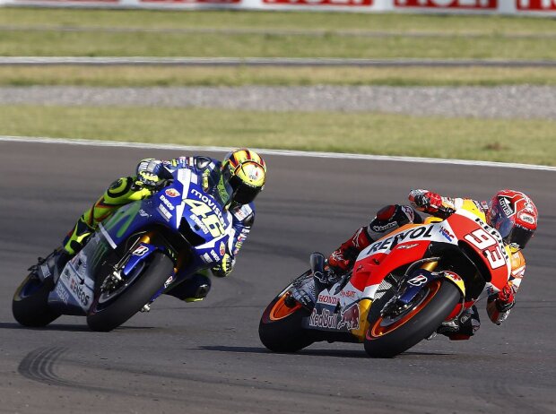 Marc Marquez, Valentino Rossi