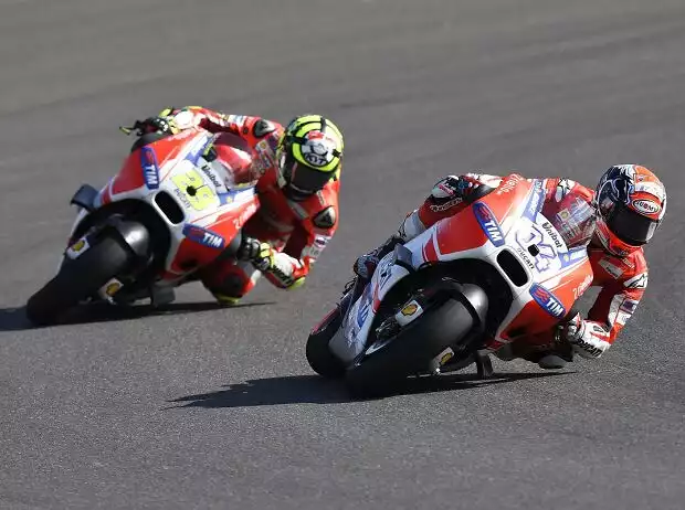 Andrea Dovizioso, Andrea Iannone Titel-Bild zur News: Andrea Dovizioso, Andrea Iannone