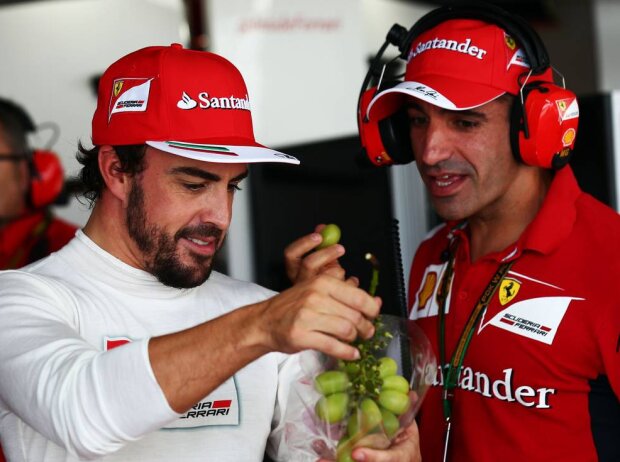 Titel-Bild zur News: Fernando Alonso, Marc Gene