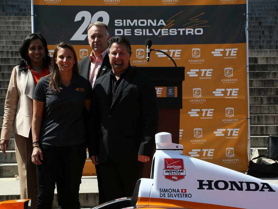 Simona de Silvestro, Michael Andretti