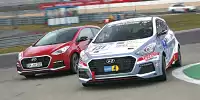 Bruder-Duell Hyundai i30 Turbo: Bei unserem Tracktest auf dem Nürburgring treten das Serienmodell und die Rennversion gegeneinander an