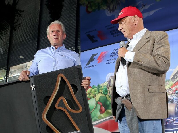 Titel-Bild zur News: Helmut Marko, Niki Lauda