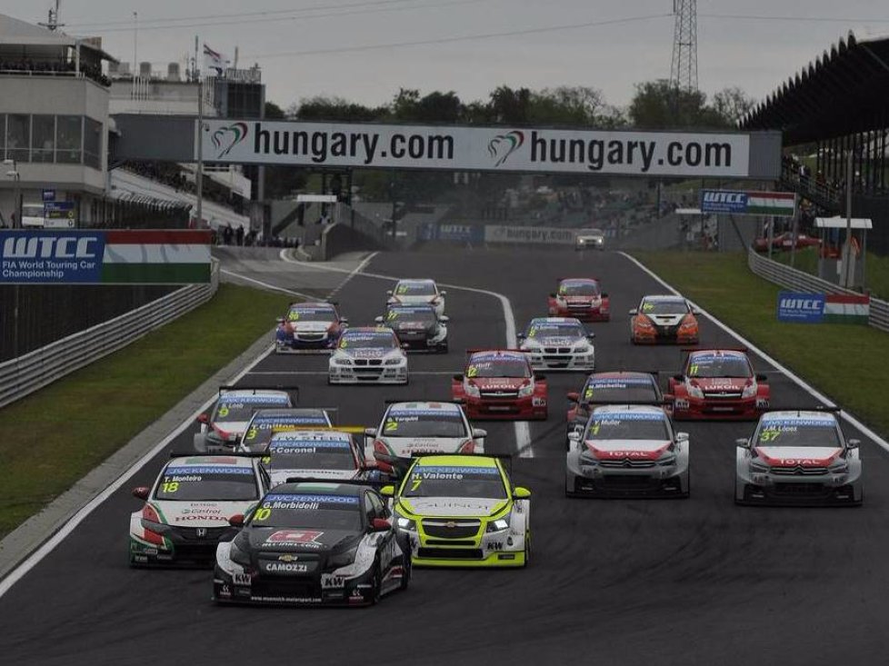 Start in Budapest 2014, WTCC
