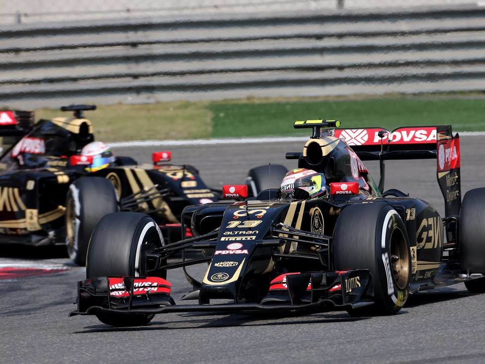 Pastor Maldonado, Romain Grosjean