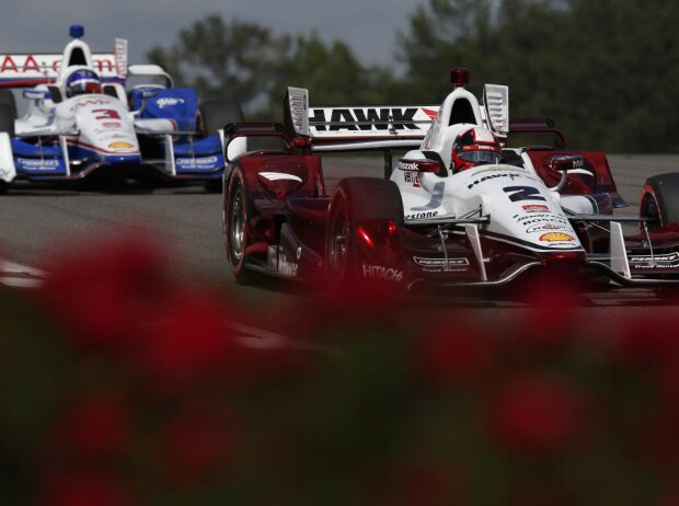 Helio Castroneves, Juan Pablo Montoya