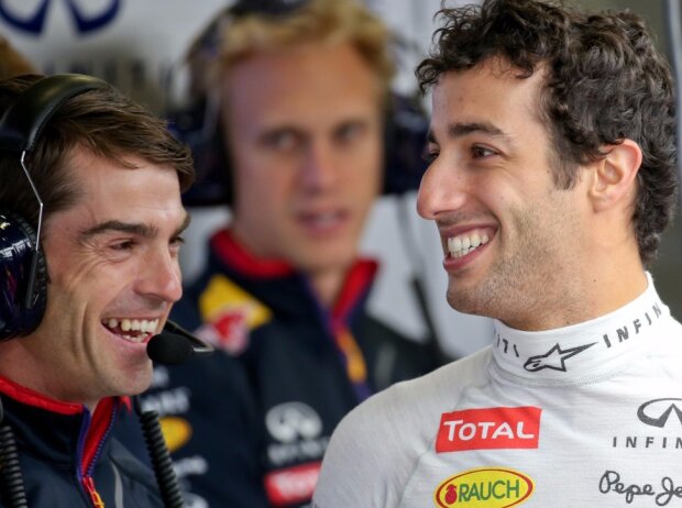 Daniel Ricciardo, Chris Gent