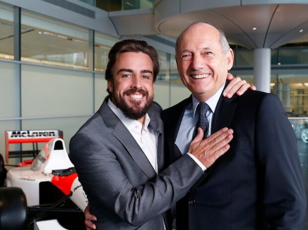 Fernando Alonso, Ron Dennis Fernando Alonso, Ron Dennis