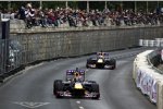 David Coulthard und Daniil Kwjat (Red Bull) 