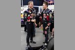 David Coulthard und Daniil Kwjat (Red Bull) 