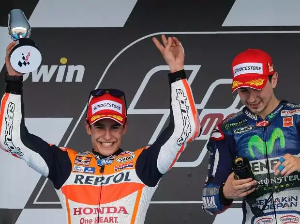 Marc Marquez, Jorge Lorenzo Titel-Bild zur News: Marc Marquez, Jorge Lorenzo