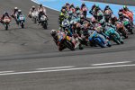 Start des Moto3 Rennens in Jerez