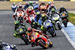 Start des MotoGP Rennens in Jerez