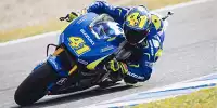 Bild zum Inhalt: Jerez-Test: Neue Schwinge verleiht Suzuki mehr Stabilität