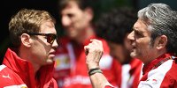 Bild zum Inhalt: Schumacher und Vettel: Nur den Arbeitseifer gemeinsam