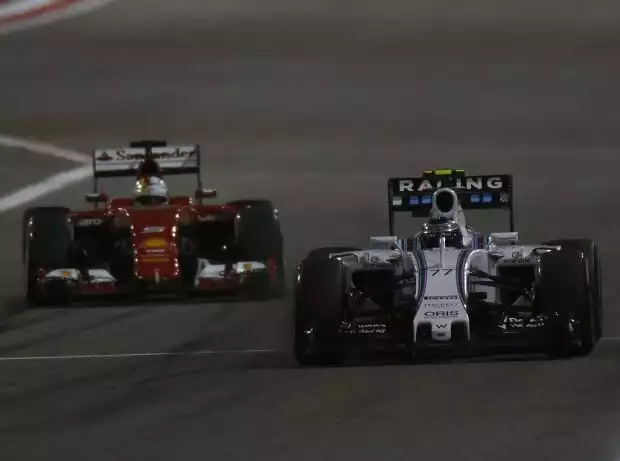 Valtteri Bottas, Sebastian Vettel Titel-Bild zur News: Valtteri Bottas, Sebastian Vettel