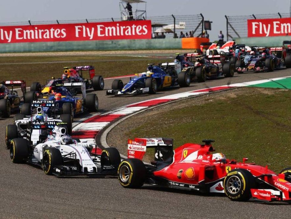 Sebastian Vettel, Valtteri Bottas