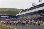 Start des Moto3 Rennens in Jerez