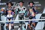 Danny Kent Miguel Oliveira und Brad Binder 