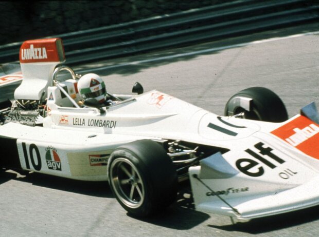 Lella Lombardi im Montjuich Park 1975