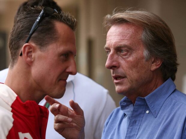 Titel-Bild zur News: Michael Schumacher, Luca di Montezemolo