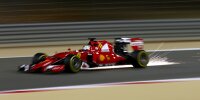 Bild zum Inhalt: Ferrari von Sebastian Vettel in Barcelona rundum erneuert