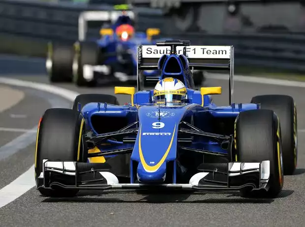 Marcus Ericsson, Felipe Nasr Titel-Bild zur News: Marcus Ericsson, Felipe Nasr