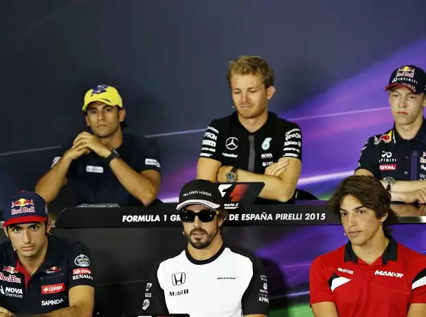 Titel-Bild zur News: Felipe Nasr, Nico Rosberg, Daniil Kwjat, Roberto Merhi, Fernando Alonso, Carlos Sainz