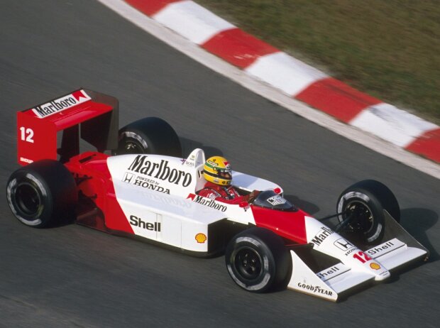 Titel-Bild zur News: Ayrton Senna, McLaren