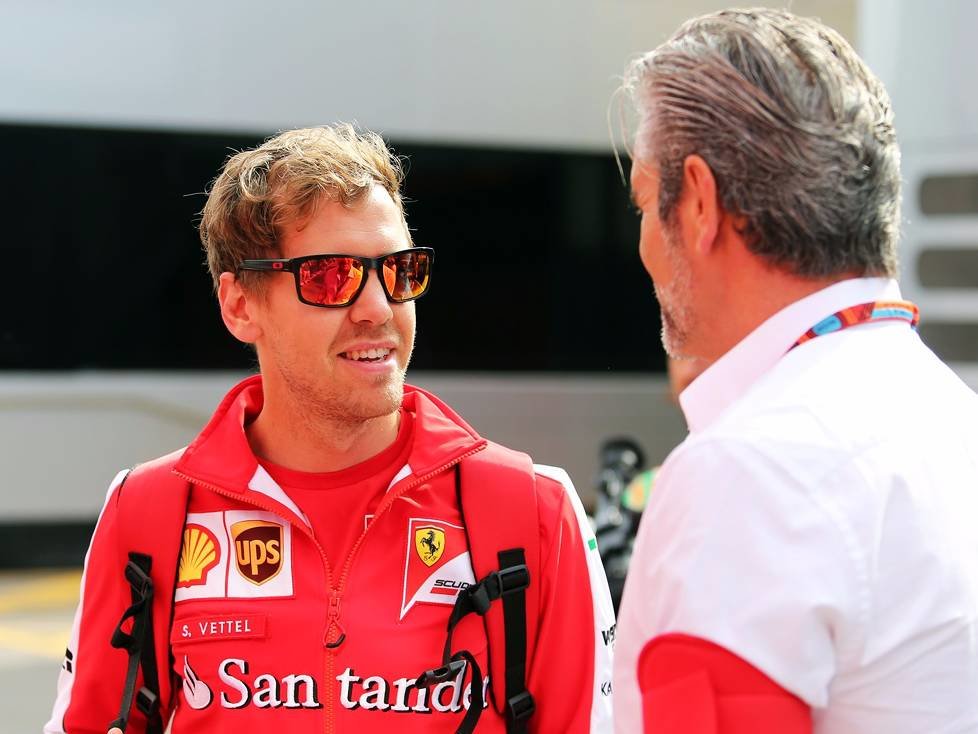 Sebastian Vettel, Maurizio Arrivabene