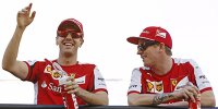 Bild zum Inhalt: Sebastian Vettel: Verbleib von Räikkönen wäre gut fürs Team