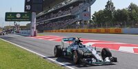 Bild zum Inhalt: Formel 1 Barcelona 2015: Mercedes dominiert erstes Training