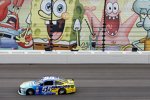 David Ragan (Waltrip) unter den wachsamen Augen von SpongeBob und seinen Kameraden