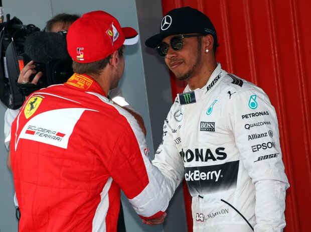 Sebastian Vettel, Lewis Hamilton Sebastian Vettel, Lewis Hamilton