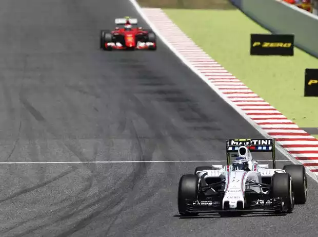 Valtteri Bottas, Kimi Räikkönen Titel-Bild zur News: Valtteri Bottas, Kimi Räikkönen