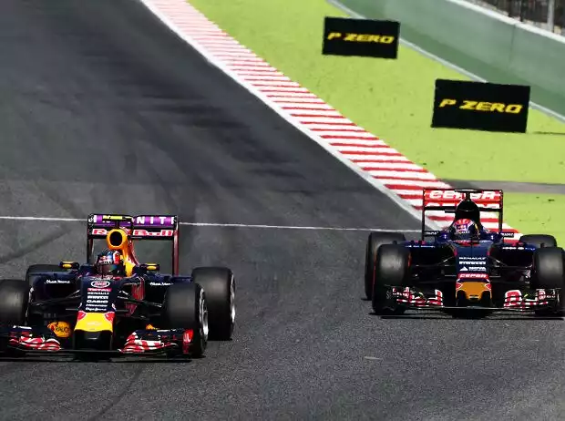 Daniil Kwjat, Max Verstappen Titel-Bild zur News: Daniil Kwjat, Max Verstappen