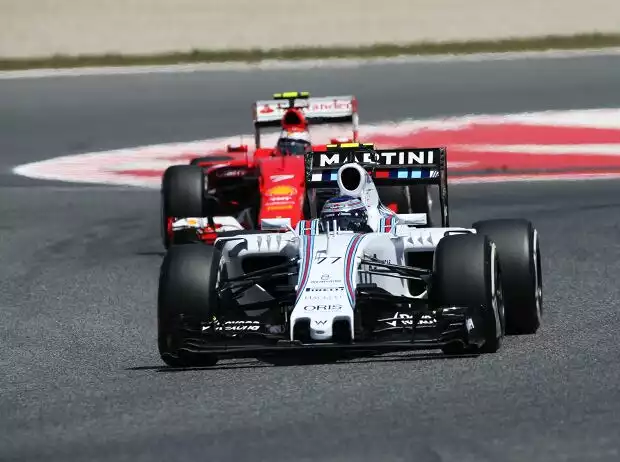 Valtteri Bottas; Kimi Räikkönen Titel-Bild zur News: Valtteri Bottas; Kimi Räikkönen