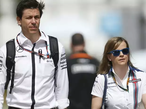 Toto Wolff, Susie Wolff Titel-Bild zur News: Toto Wolff, Susie Wolff