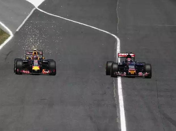 Daniil Kwjat, Max Verstappen Titel-Bild zur News: Daniil Kwjat, Max Verstappen