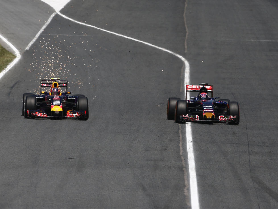Daniil Kwjat, Max Verstappen