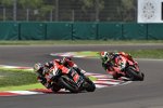 Chaz Davies und Davide Giugliano (Ducati) 