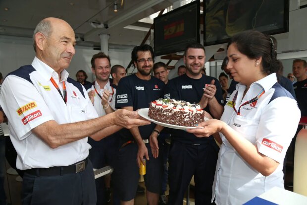 Monisha Kaltenborn Peter Sauber Sauber Sauber F1 Team F1 ~Monisha Kaltenborn und Peter Sauber ~ 