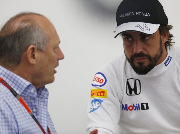 Ron Dennis, Fernando Alonso Ron Dennis, Fernando Alonso