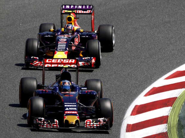 Carlos Sainz, Daniil Kwjat Carlos Sainz, Daniil Kwjat
