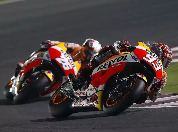 Daniel Pedrosa, Marc Marquez Titel-Bild zur News: Daniel Pedrosa, Marc Marquez
