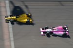 Oriol Servia (Rahal) und Pippa Mann (Coyne)